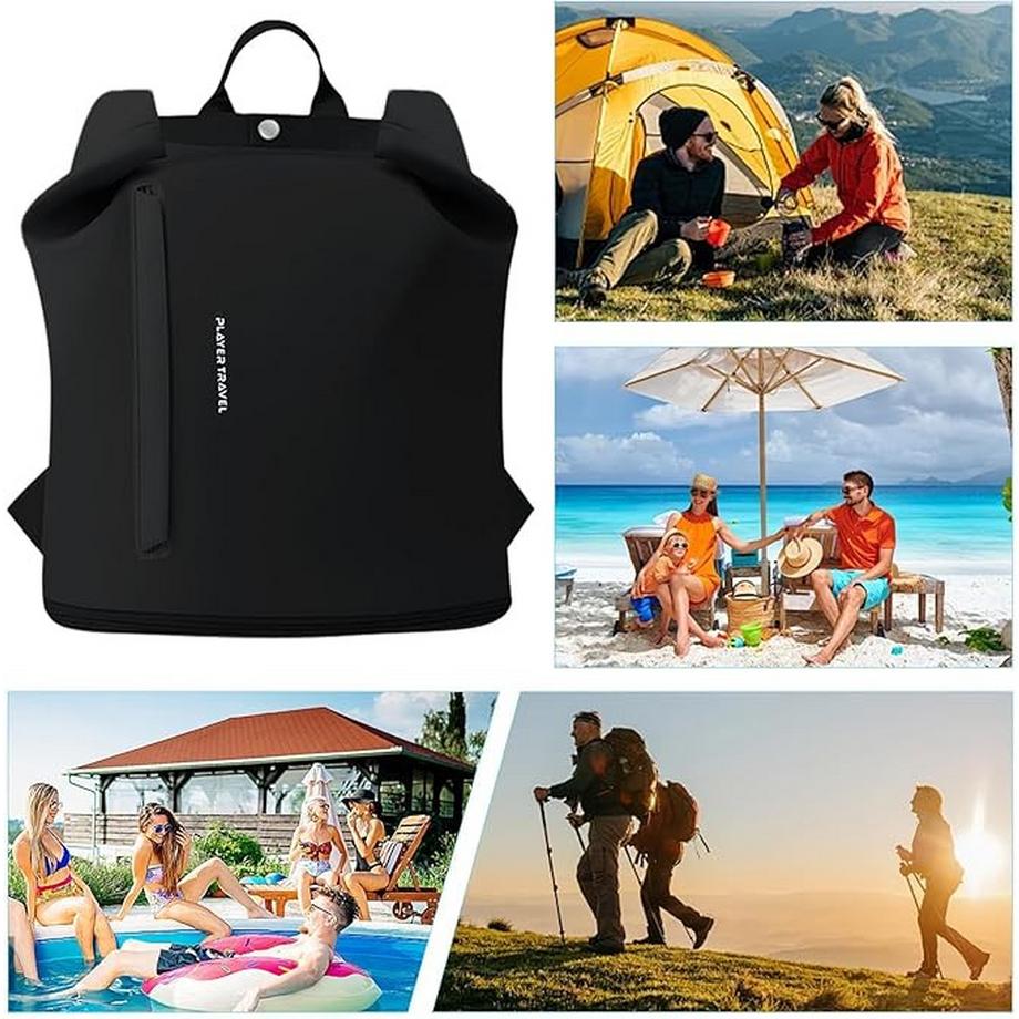 Only-bags.store Sac à dos étanche pour natation et gymnastique avec séparation sec/humide  