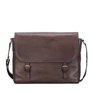 Maxwell Scott Ravenna - weiche  Leder Schultertasche  