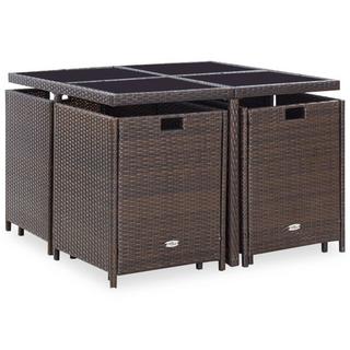 VidaXL Gartenmöbel-set poly-rattan  