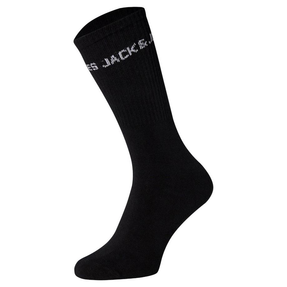 JACK & JONES  Chaussettes  Pack de 5 Confortable à porter-JACBASIC LOGO TENNIS SOCK 5 PACK JNR 