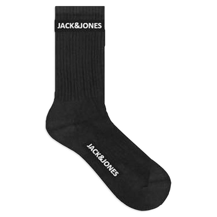 JACK & JONES  Chaussettes  Pack de 5 Confortable à porter-JACBASIC LOGO TENNIS SOCK 5 PACK JNR 