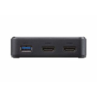 ATEN  UH3233 Kabelgebunden USB 3.2 Gen 1 (3.1 Gen 1) Type-C Schwarz 