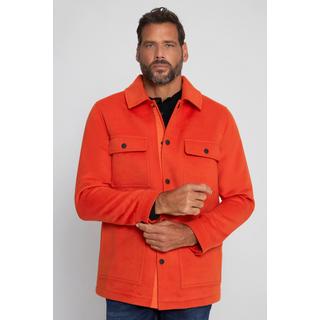JP1880 Overshirt Wolloptik Langarm Kentkragen Modern Fit  