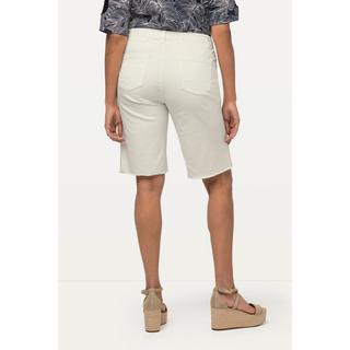 Ulla Popken Bermuda Fransensaum Elastikbund  