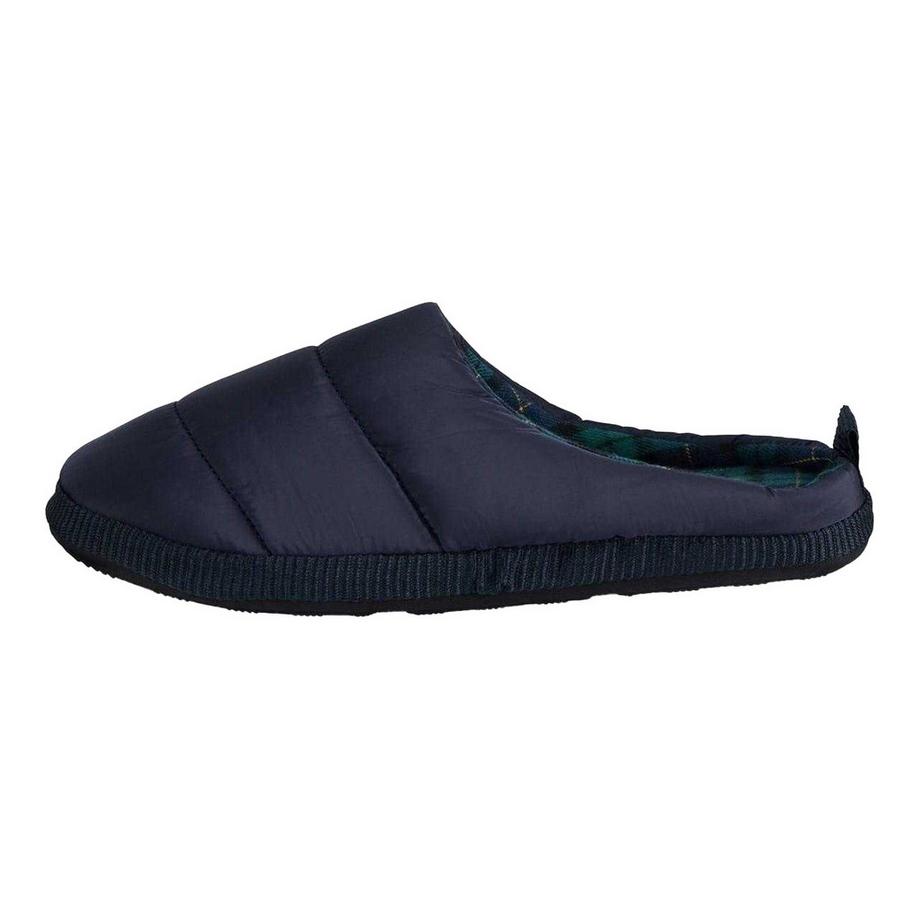 FARAH Gepolsterte Pantoffel mit besticktem Logo  