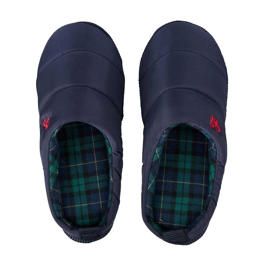 FARAH Gepolsterte Pantoffel mit besticktem Logo  