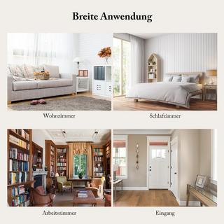 B2X Tabouret rond en velours avec pieds en métal, tabouret de dressing rembourré  