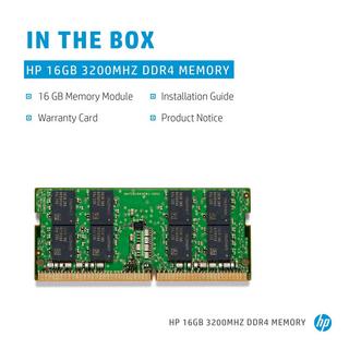 Hewlett-Packard  286H8AA Speichermodul 8 GB 1 x 8 GB DDR4 3200 MHz 