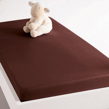 Drap housse enfant uni en polycoton