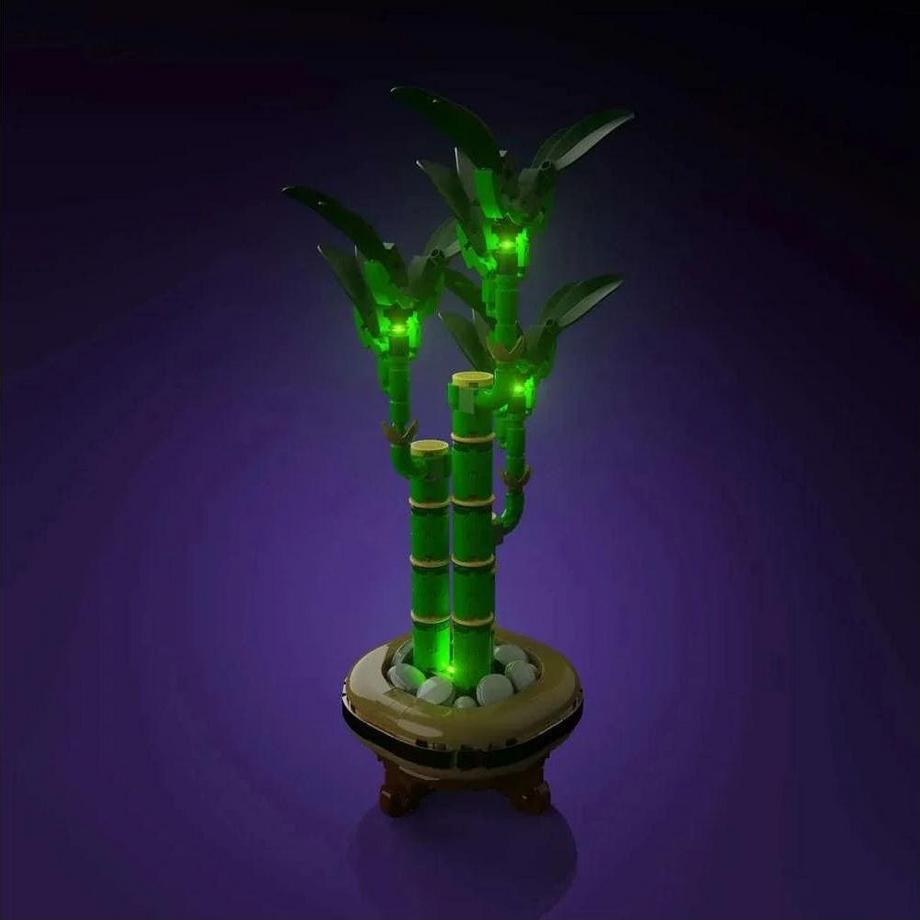 LIGHT MY BRICKS  LED-Licht-Set für LEGO® LMB für Glücks-Bambus 