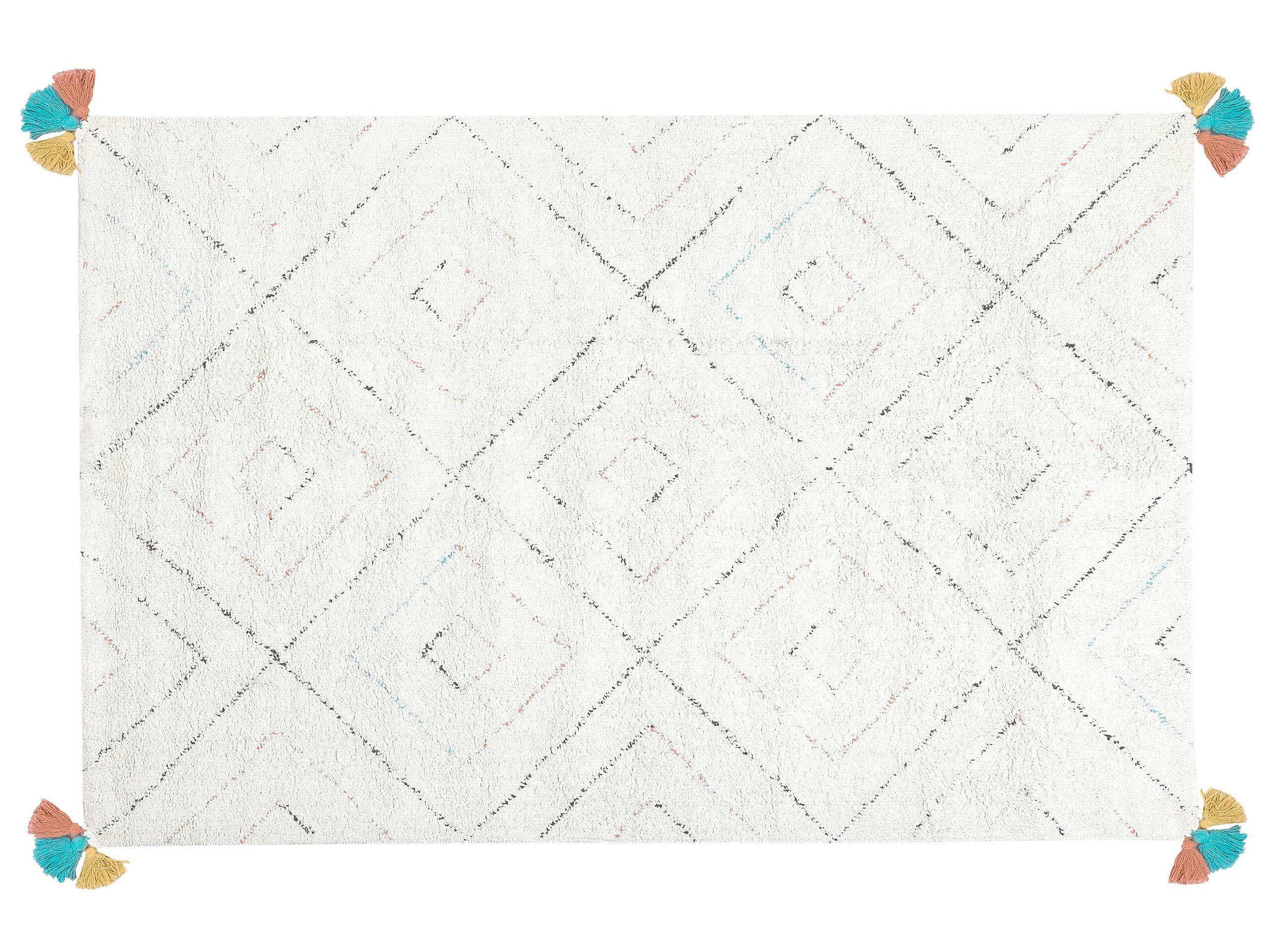 Beliani Tapis en Coton Boho KARTAL  