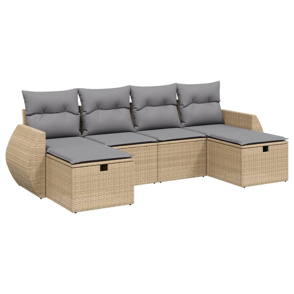 VidaXL Garten sofagarnitur poly-rattan  