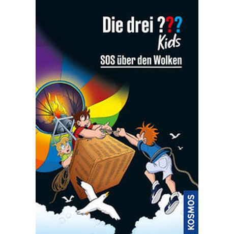 Die drei ??? Kids, 9, SOS über den Wolken Blanck, Ulf; Querol, Margarita (Illustrationen) Copertina rigida 