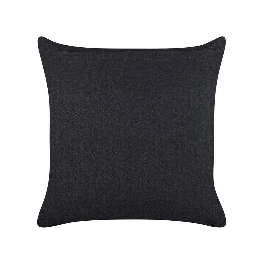 Beliani Lot de 2 coussins décoratifs en Velours Rétro RAMONDA  