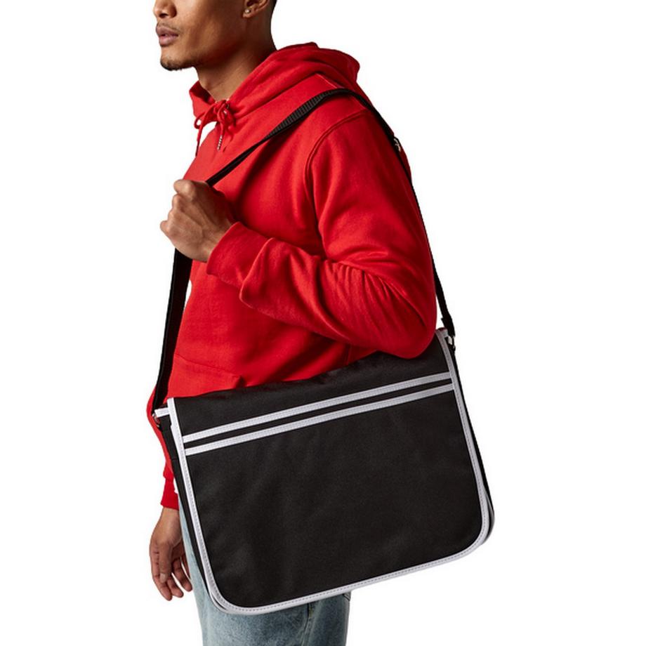 Bagbase Sac Messenger Rétro 12 Litres Lot de 2  