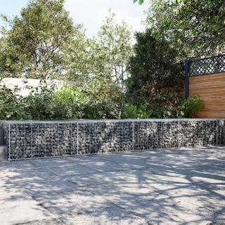 VidaXL Panier gabion fer  