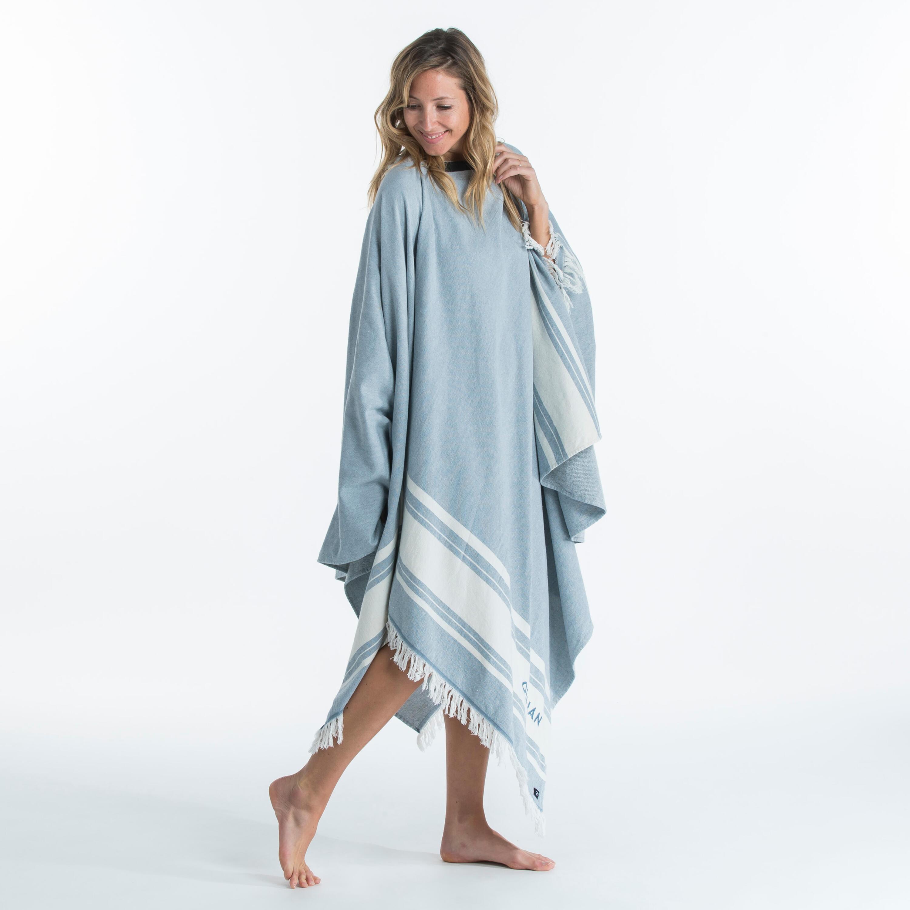 OLAIAN Telo poncho cotone  
