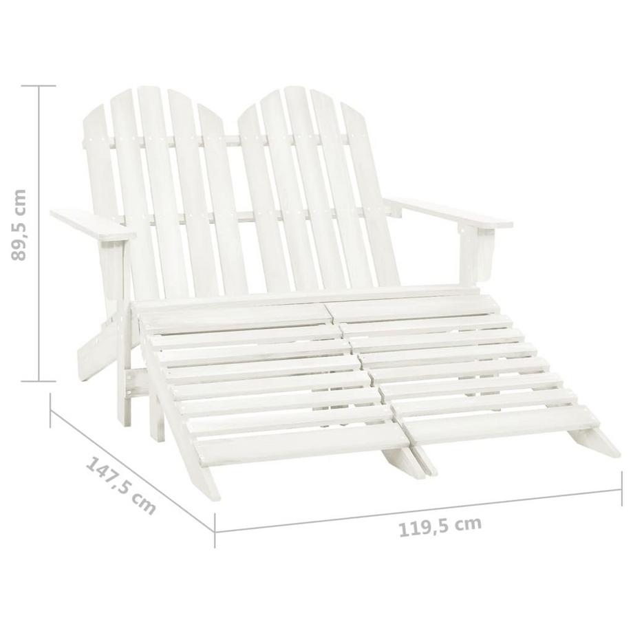 VidaXL Gartenstuhl holz  