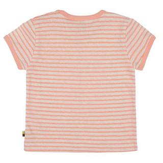 Loud and Proud  T-Shirt Streifen mit Leinen Peach 