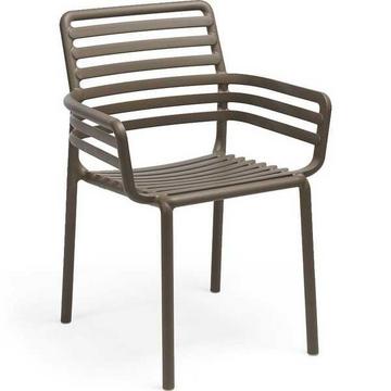 Fauteuil de jardin Doga marron