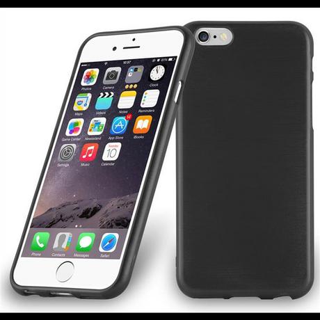 Cadorabo  Hülle für Apple iPhone 6 PLUS  6S PLUS TPU Silikon im Brushed Design 