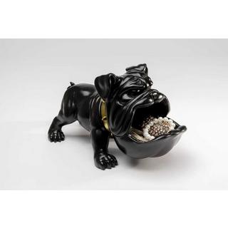 KARE Design Figura decorativa Hungry Dog nero 37  