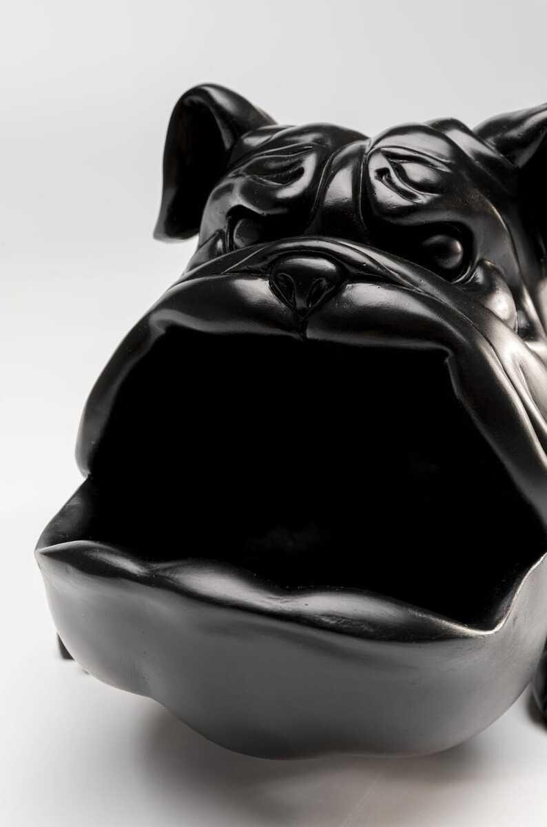 KARE Design Figura decorativa Hungry Dog nero 37  