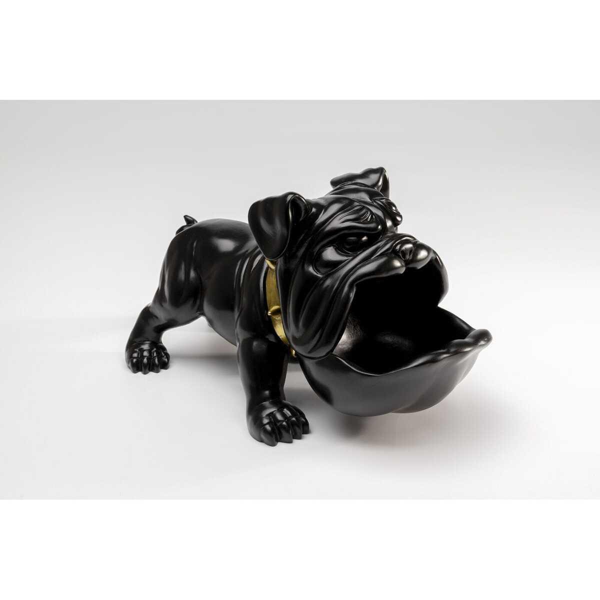 KARE Design Figura decorativa Hungry Dog nero 37  