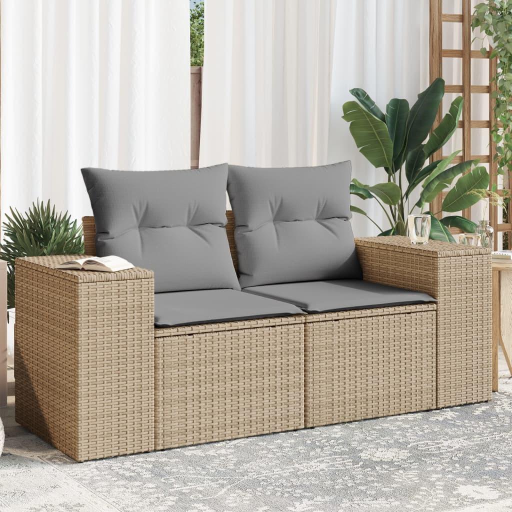 VidaXL Gartensofa poly-rattan  