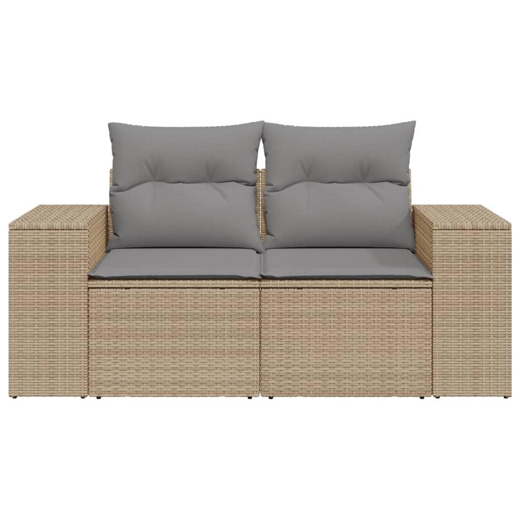 VidaXL Gartensofa poly-rattan  