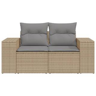 VidaXL Gartensofa poly-rattan  