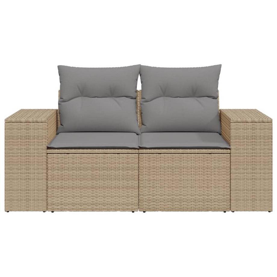 VidaXL Gartensofa poly-rattan  