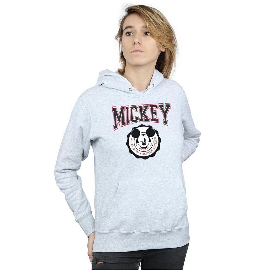 Disney New York Mickey Mouse Felpa con Cappuccio  