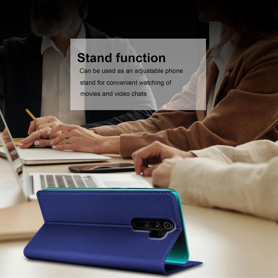 Cadorabo  Housse compatible avec Xiaomi RedMi NOTE 8 PRO - Coque de protection avec fermeture magnétique, fonction de support et compartiment pour carte 