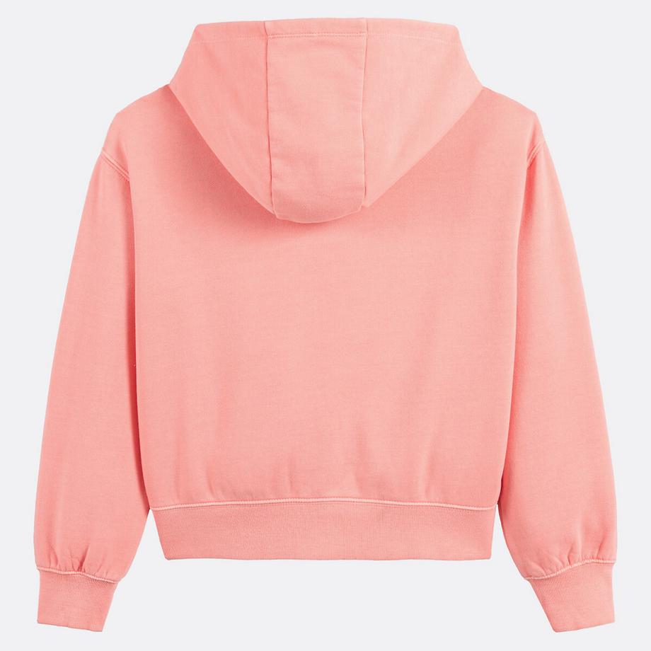 La Redoute Collections  Sweat zippé à capuche en molleton 