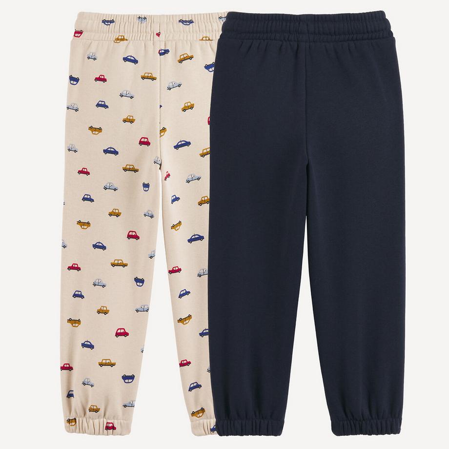 La Redoute Collections  Lot de 2 pantalons de jogging 