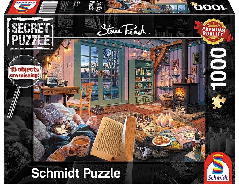 Schmidt  Puzzle Secret Im Ferienhaus (1000Teile) 