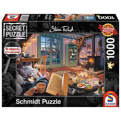 Schmidt  Puzzle Secret Im Ferienhaus (1000Teile) 
