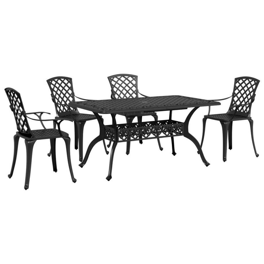Garten essgruppe aluminium