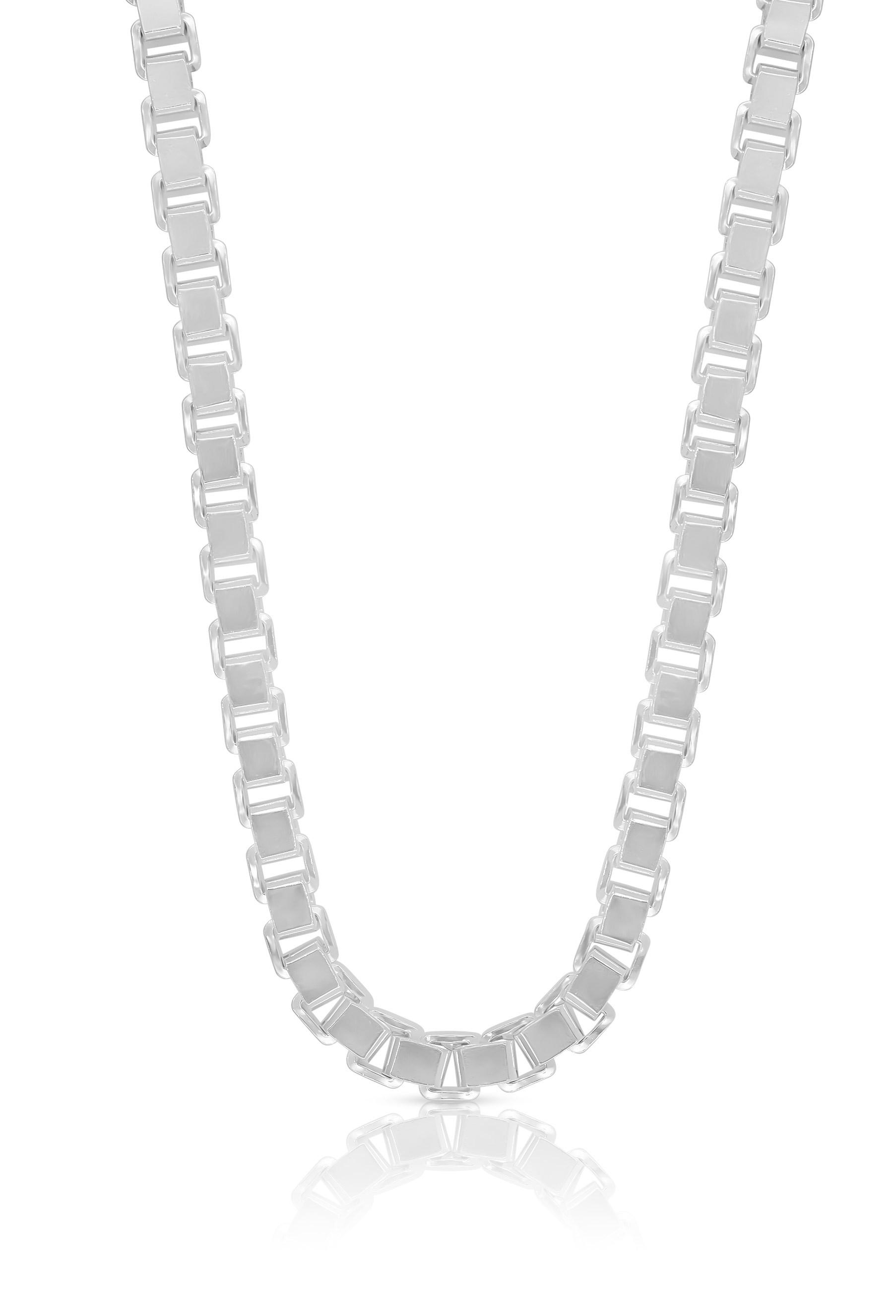 MUAU Schmuck  Collier Venezianer Silber 925, 4.5mm, 50cm 