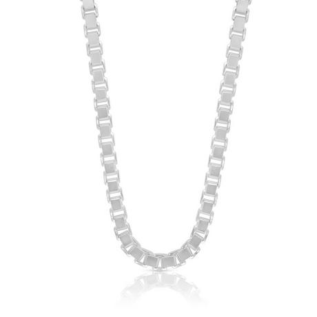 MUAU Schmuck  Collier Venezianer Silber 925, 4.5mm, 50cm 