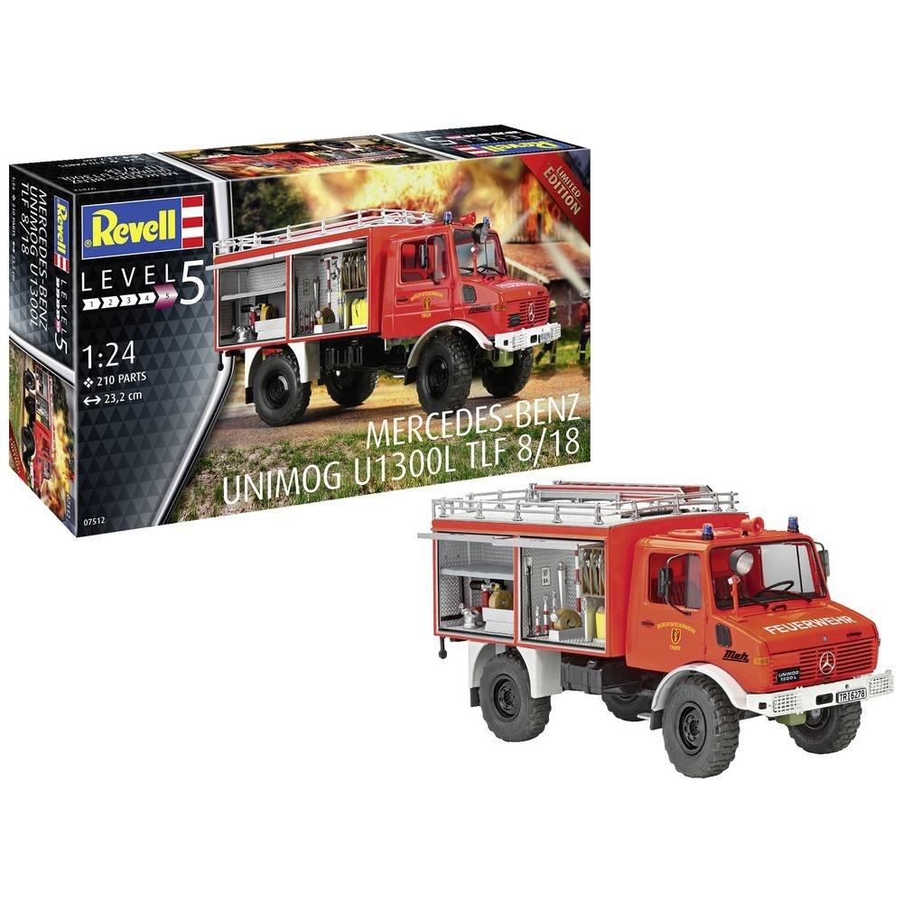 Revell  1:24 Mercedes-Benz Unimog U 1300 L TLF 8/18 Limited Edition 