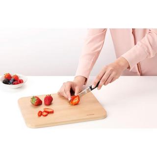 brabantia Küchenmesser New Profile Line Silber / Schwarz 12.50cm  