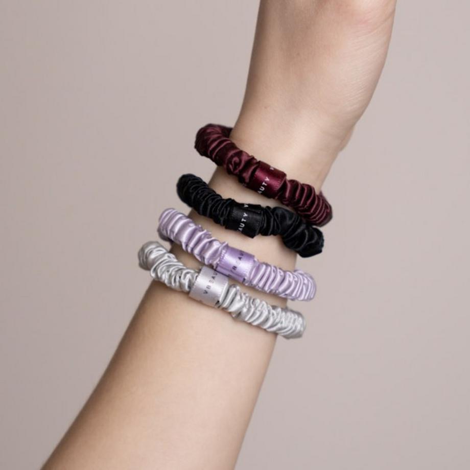 VBEAUTY  Seiden Scrunchie Skinny-Set 