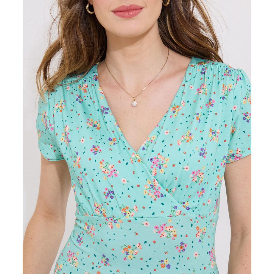 Joe Browns Vintage Print V-Ausschnitt Kleid  