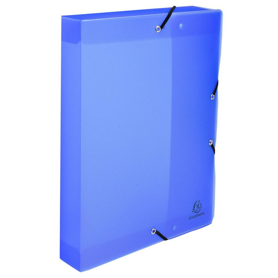 Exacompta Boite de classement Dos 40mm polypropylène 8/10e Lincolor - A4 - x 11  