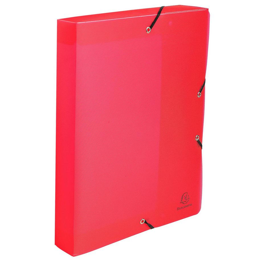 Exacompta Boite de classement Dos 40mm polypropylène 8/10e Lincolor - A4 - x 11  