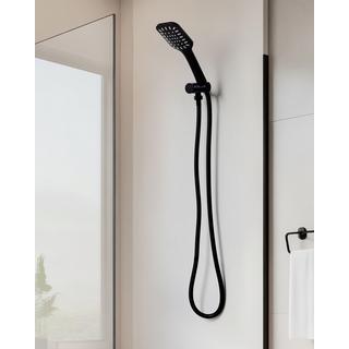 Beliani Duschkopf mit Schlauch aus ABS (robuster Kunststoff) Klassisch AMAJA  