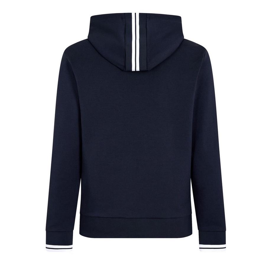 BOSS Veste à capuche zippée avec stretch  