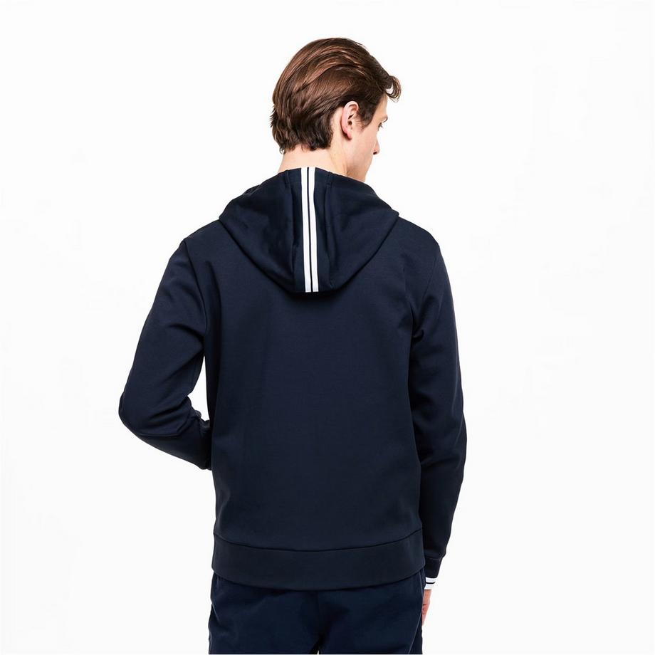 BOSS Veste à capuche zippée avec stretch  